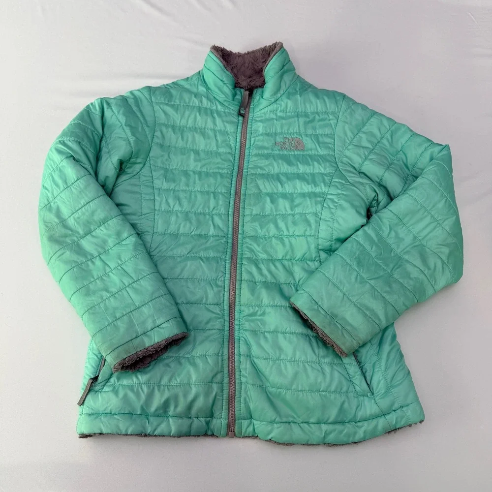 Girls Reversible North Face Jacket